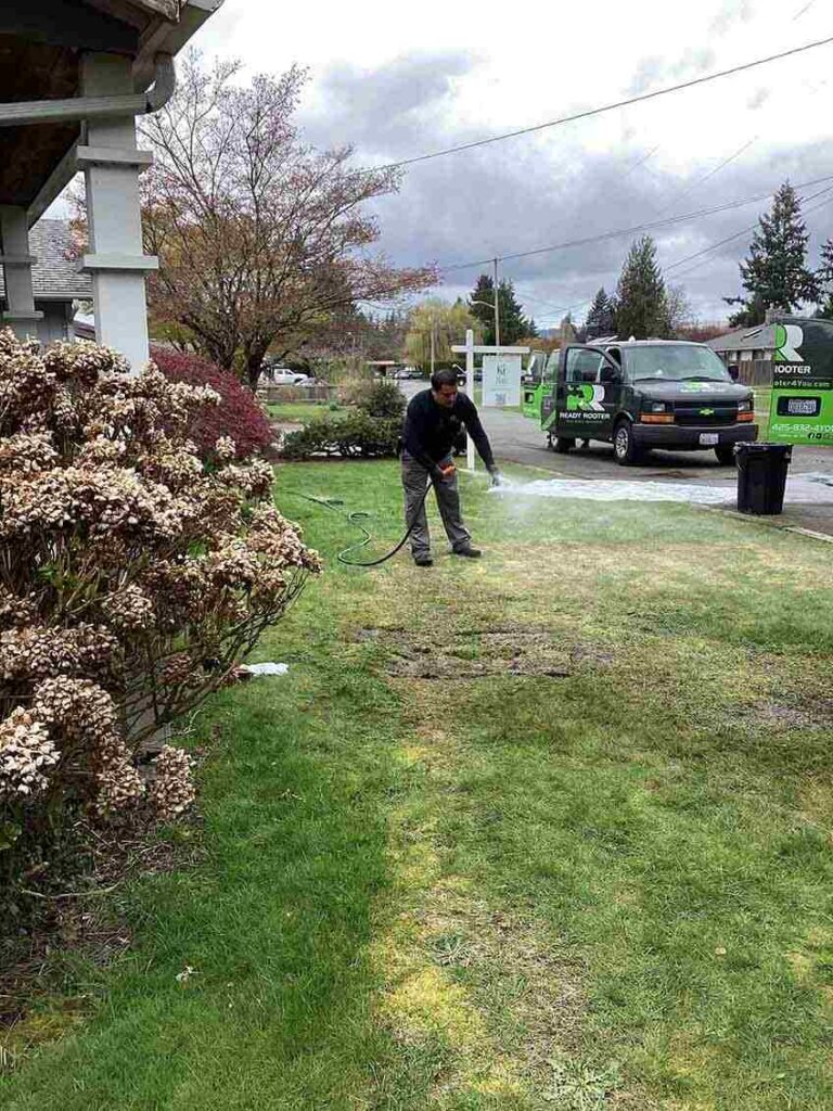 Site Prep for Sewer Line Services